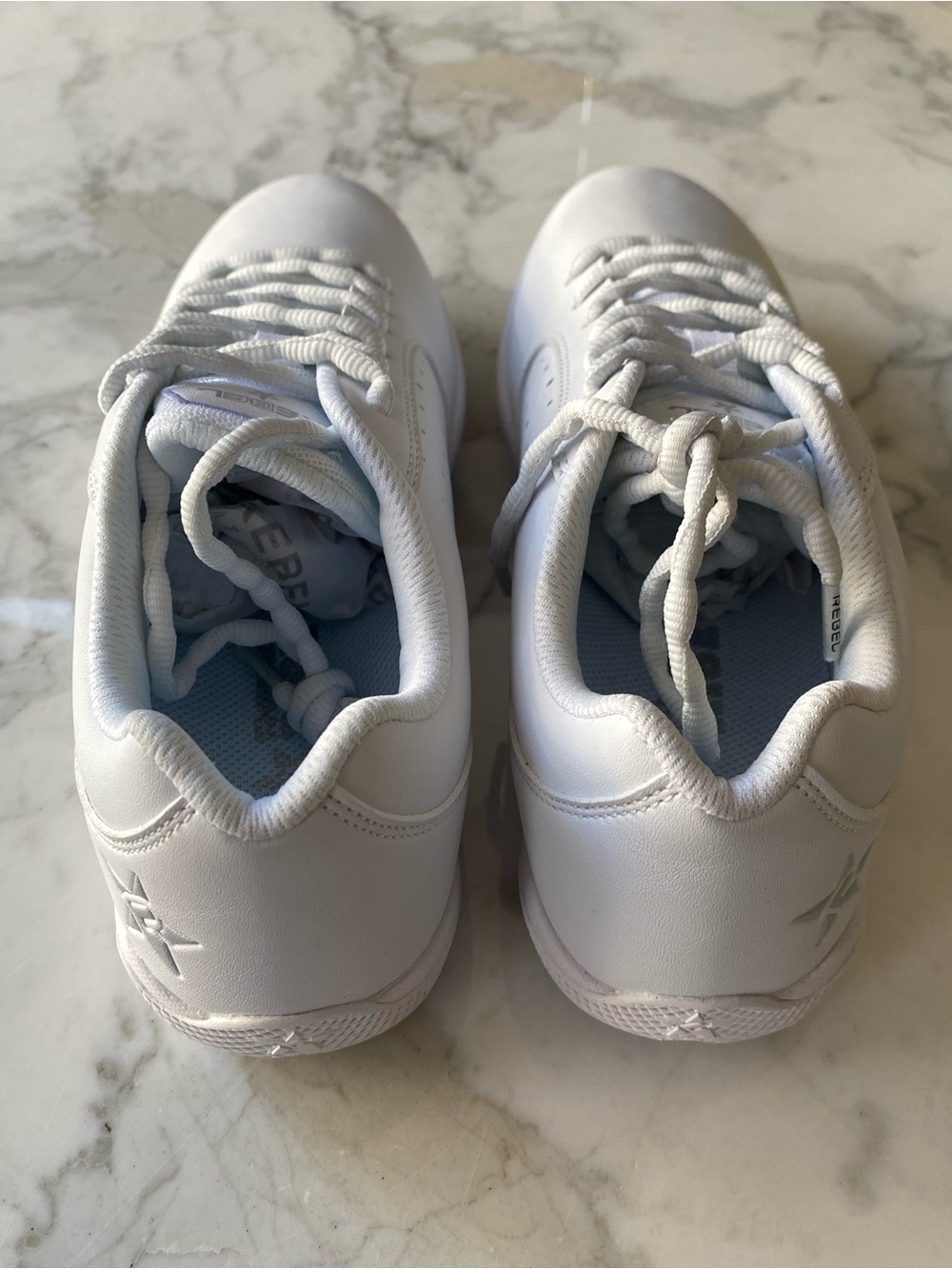 Rebel Rise II Cheer Shoes Size 9.5 White With Travel Bag NEW! RI0200095U - Picture 6 of 15